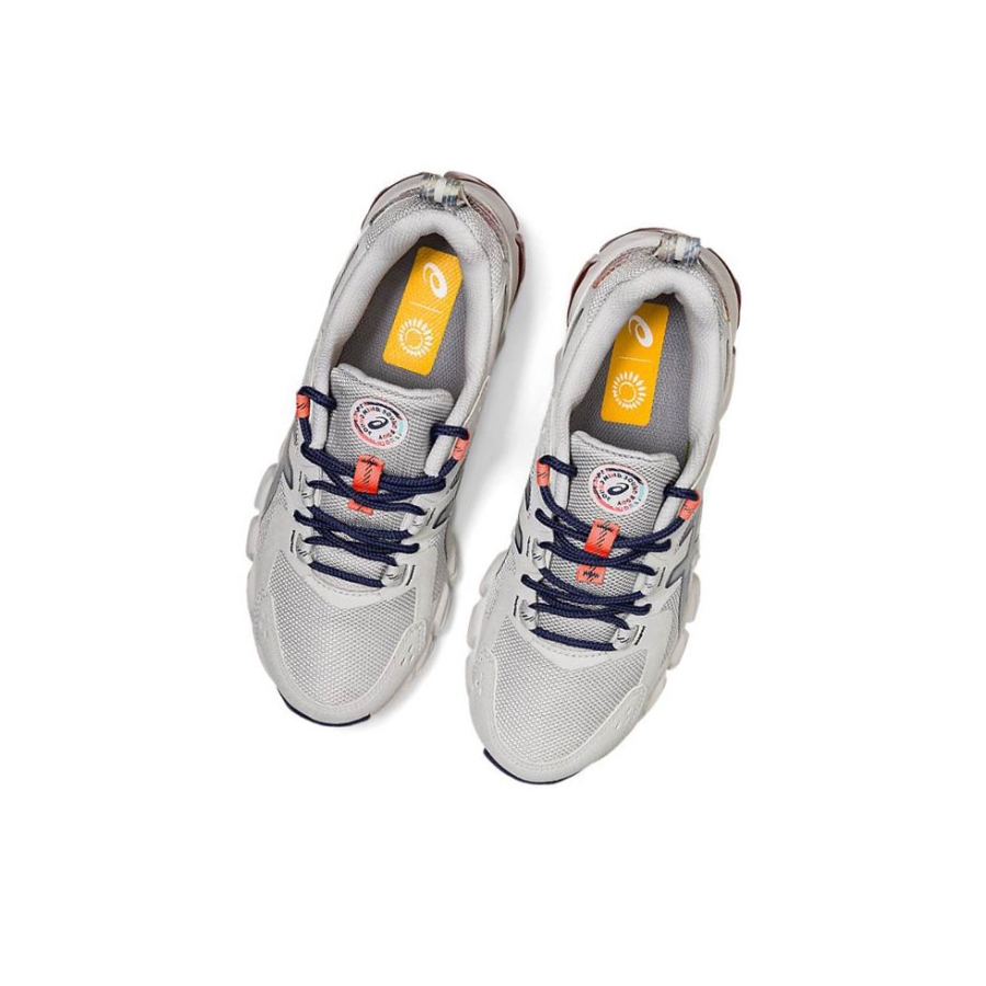 Grey Kids' Asics GEL-QUANTUM 180 6 GS Sneakers | US29308ZM - Asics Outlet Sale