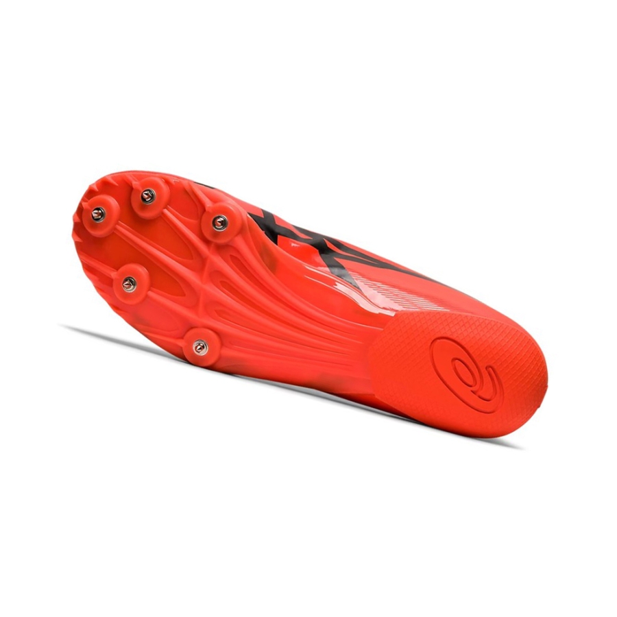 Sunrise Red / Black Men's Asics Hyper Sprint 7 Track Shoes | US73650PO - Asics Outlet Sale