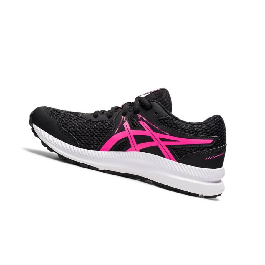 Black Kids' Asics CONTEND 7 GS Running Shoes | US10846TE - Asics Outlet Sale