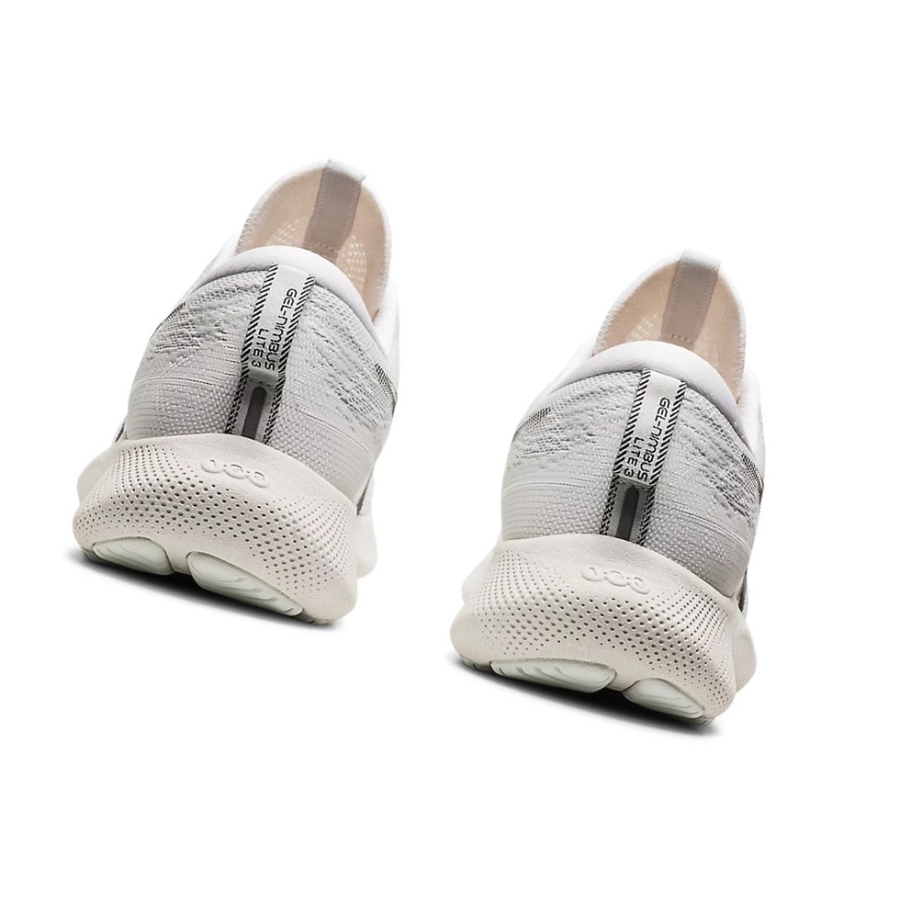 White / Black Men's Asics GEL-NIMBUS LITE 3 Running Shoes | US34910CX - Asics Outlet Sale