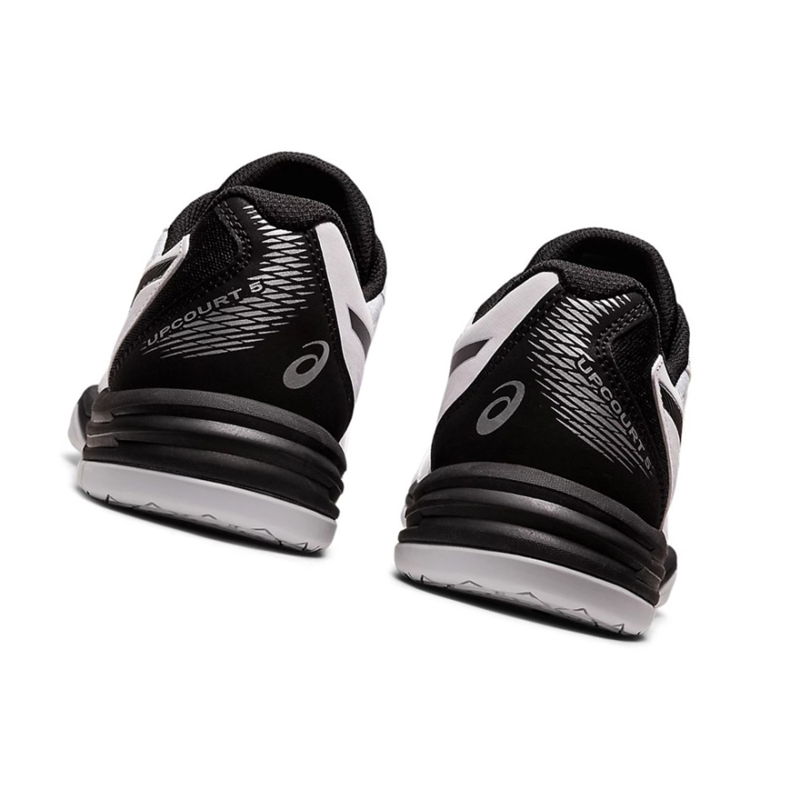 White / Gunmetal Men's Asics UPCOURT 5 Volleyball Shoes | US71308CV - Asics Outlet Sale