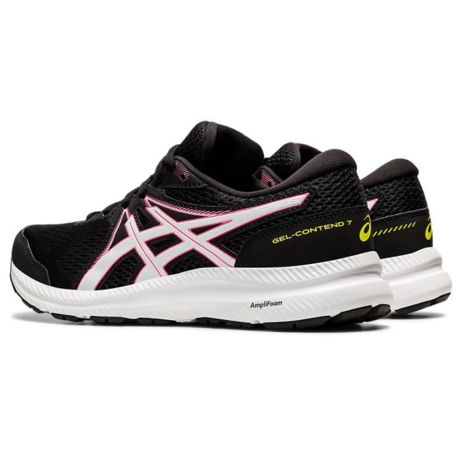 Black Women's Asics GEL-CONTEND 7 Running Shoes | US68437JF - Asics Outlet Sale
