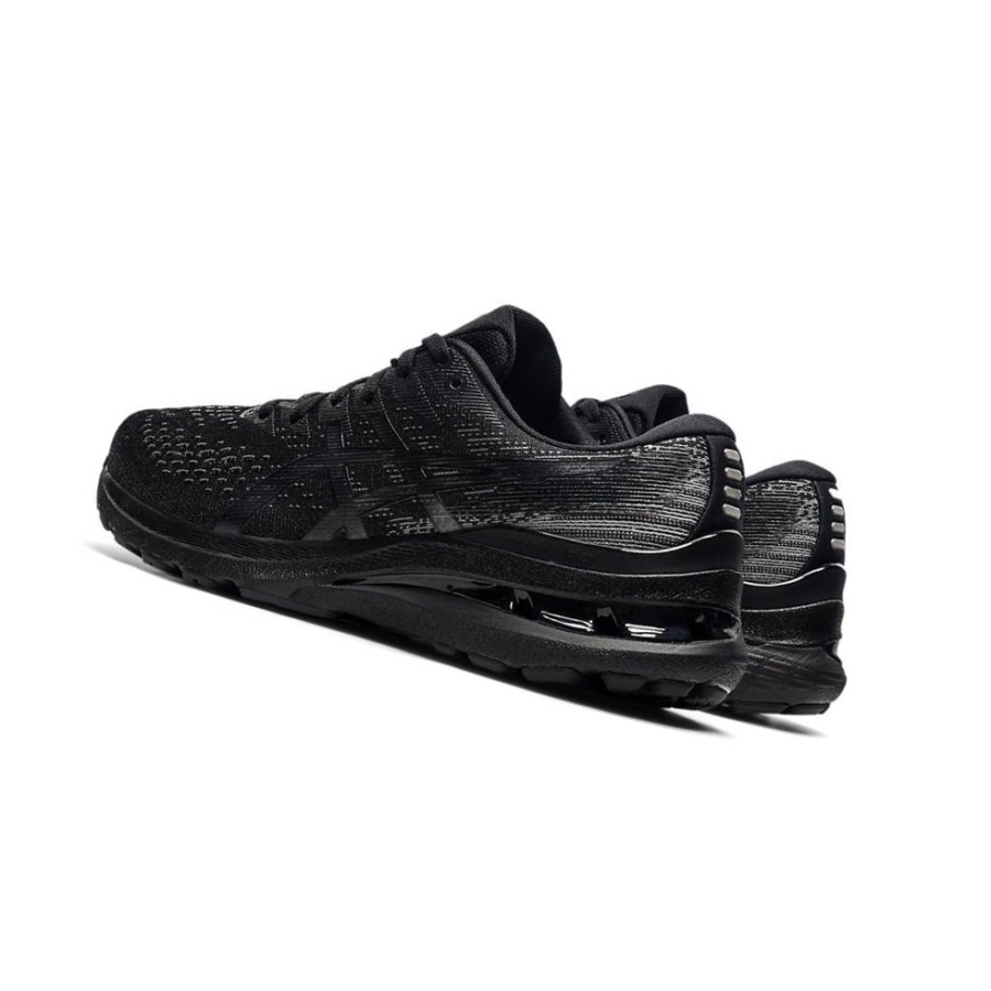 Black Women's Asics GEL-KAYANO 28 Wide Running Shoes | US07621OY - Asics Outlet Sale