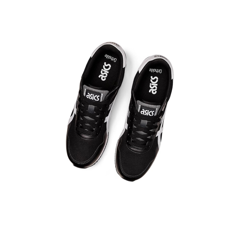 Black / White Men's Asics TIGER RUNNER Sneakers | US97520VS - Asics Outlet Sale