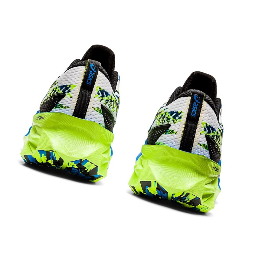 White / Black Men's Asics NOVABLAST 2 Running Shoes | US93675XY - Asics Outlet Sale