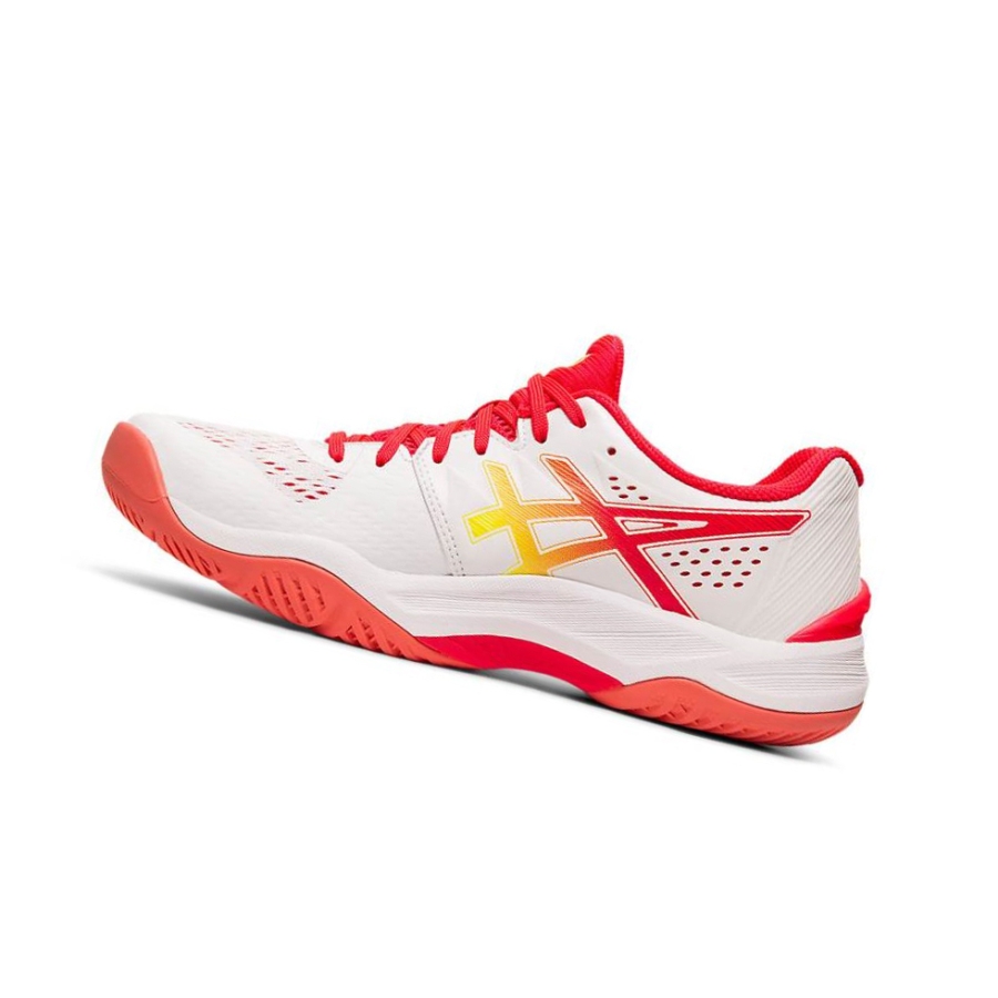 White Women's Asics SKY ELITE FF Volleyball Shoes | US74629QB - Asics Outlet Sale