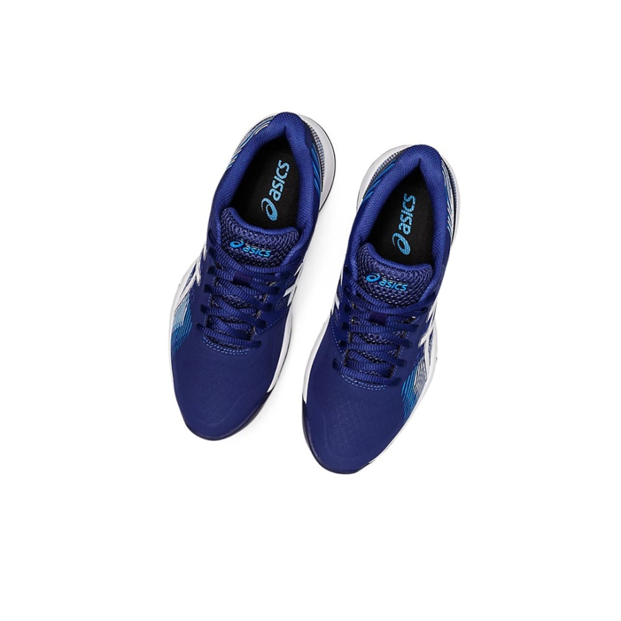 Blue / White Women's Asics GEL-GAME 8 Tennis Shoes | US16058AL - Asics Outlet Sale