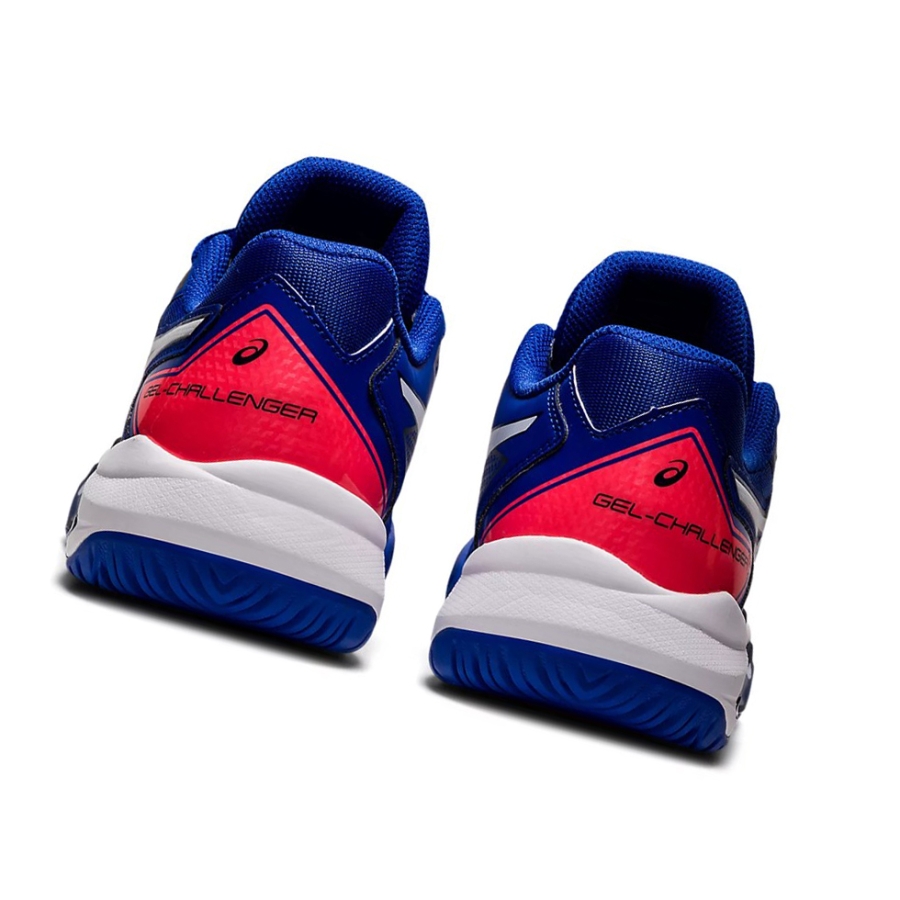 Blue / White Women's Asics GEL-CHALLENGER 13 Tennis Shoes | US69234CA - Asics Outlet Sale