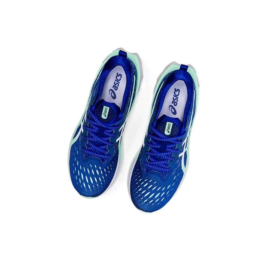 Blue / White Women's Asics NOVABLAST 2 Running Shoes | US74502XS - Asics Outlet Sale