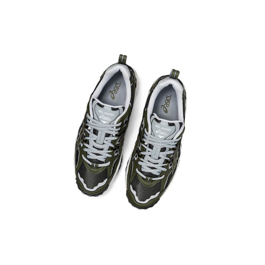 Olive Men's Asics GEL-NANDI OG Sneakers | US56083VZ - Asics Outlet Sale