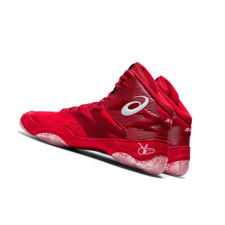 Red Men's Asics JB ELITE IV Wrestling Shoes | US45831EK - Asics Outlet Sale