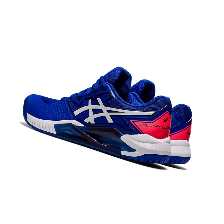Blue / White Women's Asics GEL-CHALLENGER 13 Tennis Shoes | US62735KR - Asics Outlet Sale