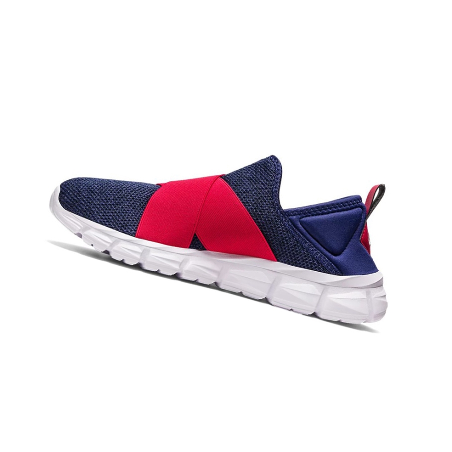 Indigo Blue / Speed Red Women's Asics QUANTUM LYTE SLIP-ON Sneakers | US97581HO - Asics Outlet Sale