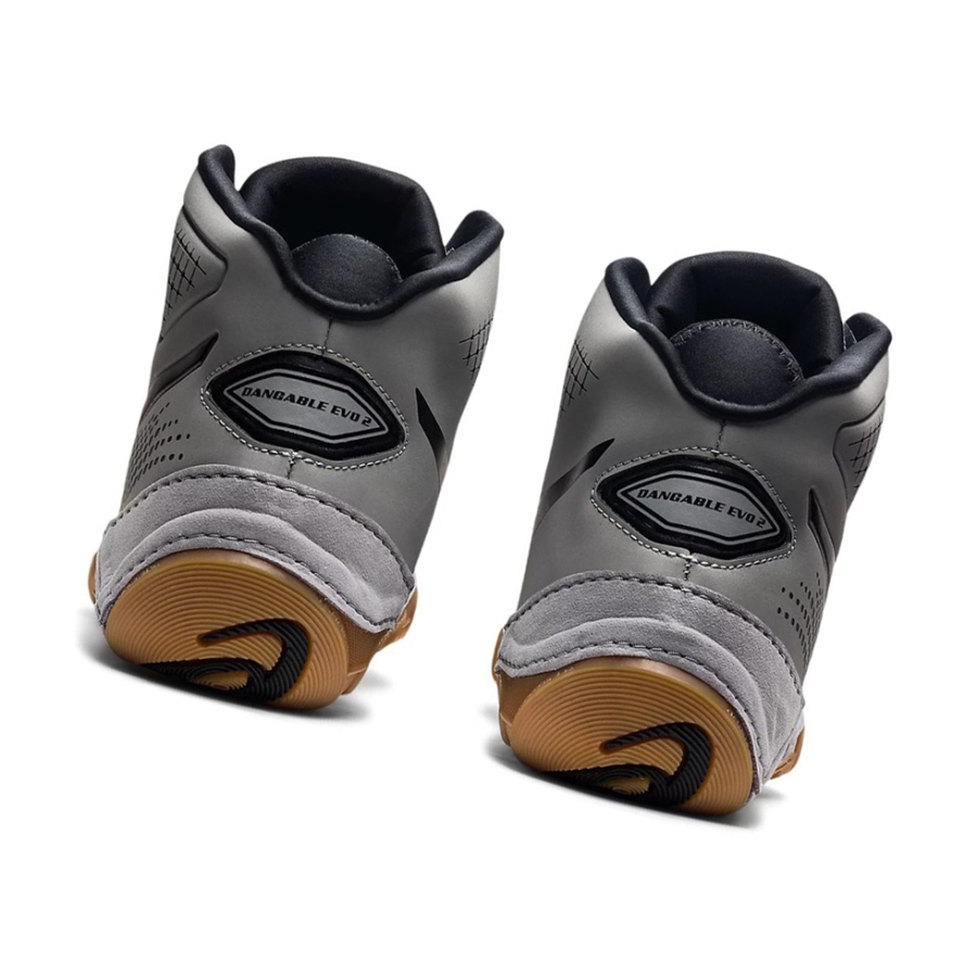 Sheet Rock / Black Men's Asics DAN GABLE EVO 2 Wrestling Shoes | US18072PK - Asics Outlet Sale