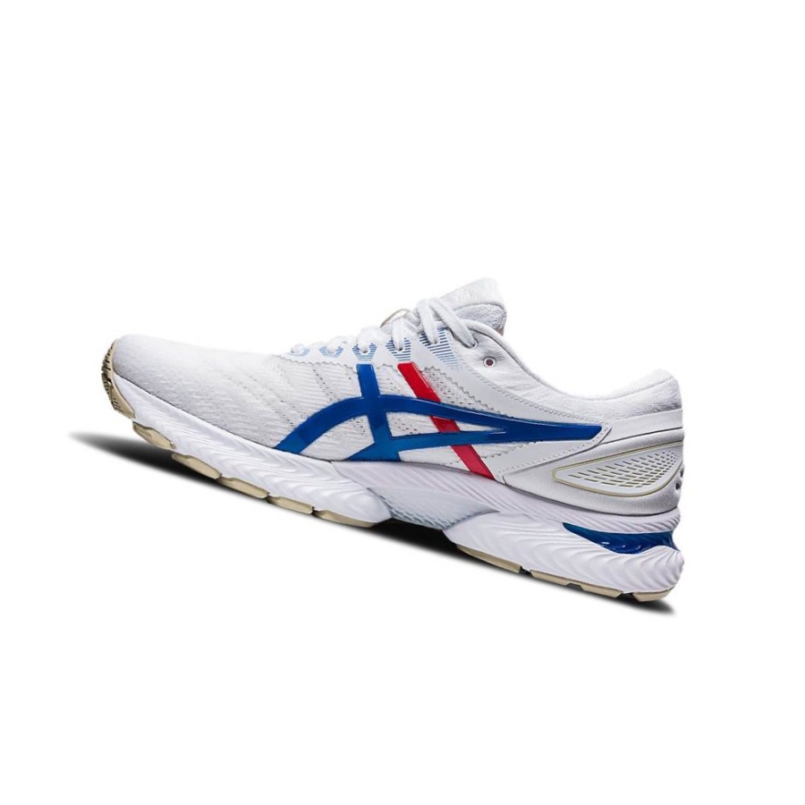 White Men's Asics GEL-NIMBUS 22 Running Shoes | US35426LH - Asics Outlet Sale