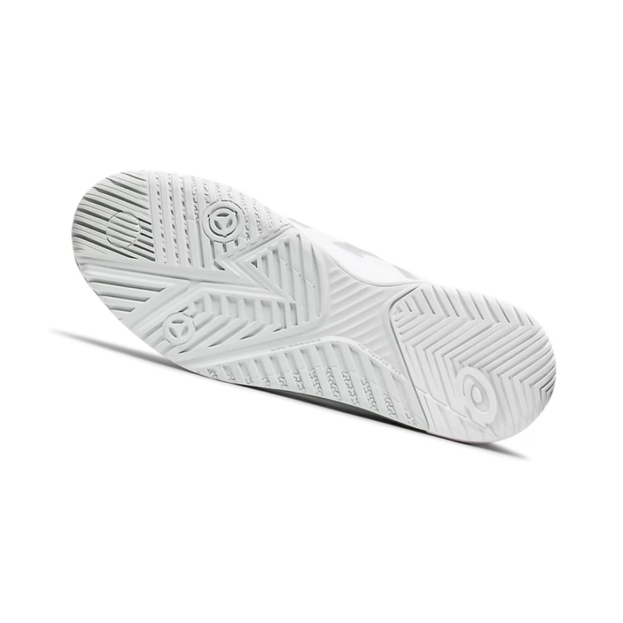 White / Pure Silver Men's Asics GEL-RESOLUTION 8 Tennis Shoes | US28695QZ - Asics Outlet Sale