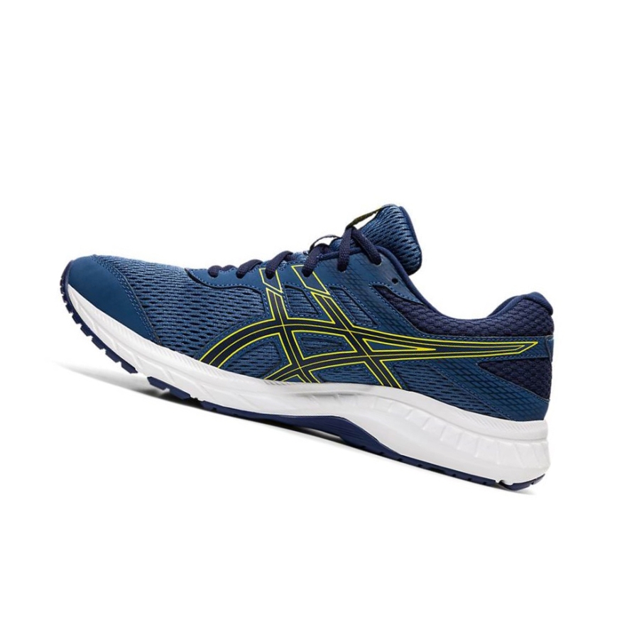 Dark Blue Men's Asics GEL-CONTEND 6 Running Shoes | US49071YS - Asics Outlet Sale