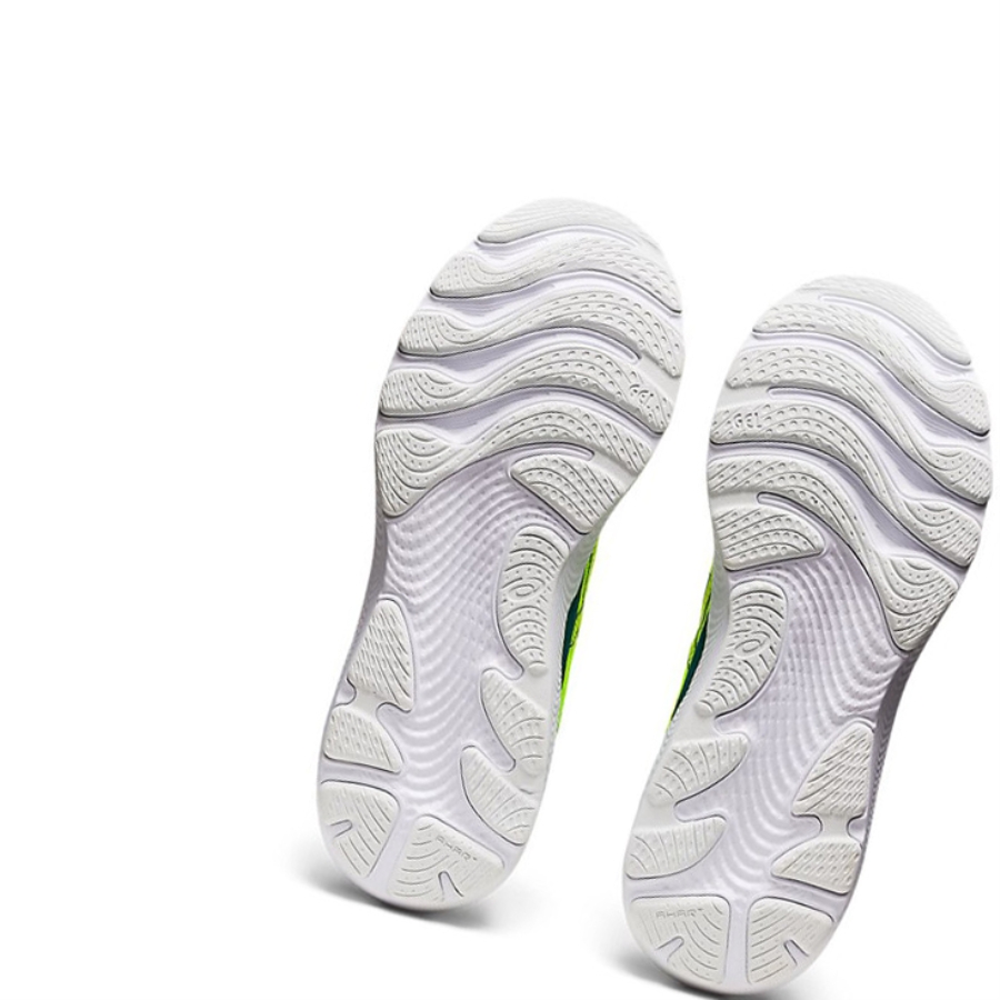 Safety Yellow / Velvet Pine Men's Asics GEL-CUMULUS 24 Running Shoes | US18273BN - Asics Outlet Sale