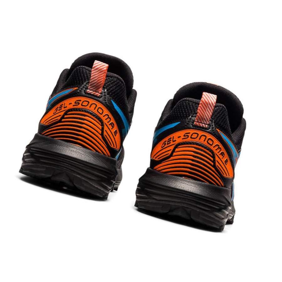 Black Men's Asics GEL-SONOMA 6 Trail Running Shoes | US19345WC - Asics Outlet Sale