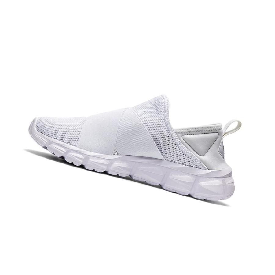 White / White Women's Asics QUANTUM LYTE SLIP-ON Sneakers | US49375RQ - Asics Outlet Sale