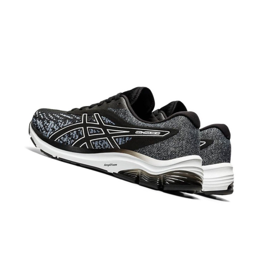 Black Men's Asics GEL-PULSE 12 MK Running Shoes | US50847UK - Asics Outlet Sale