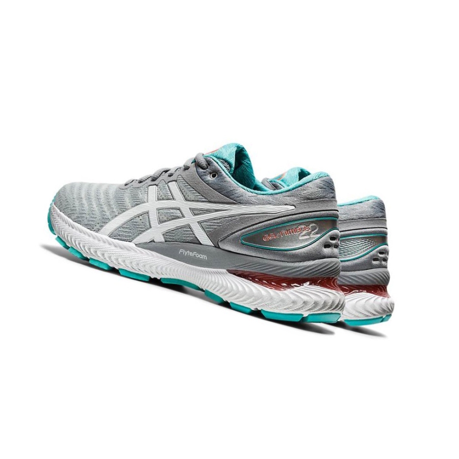 Light Grey Women's Asics GEL-NIMBUS 22 Wide Running Shoes | US52340FB - Asics Outlet Sale
