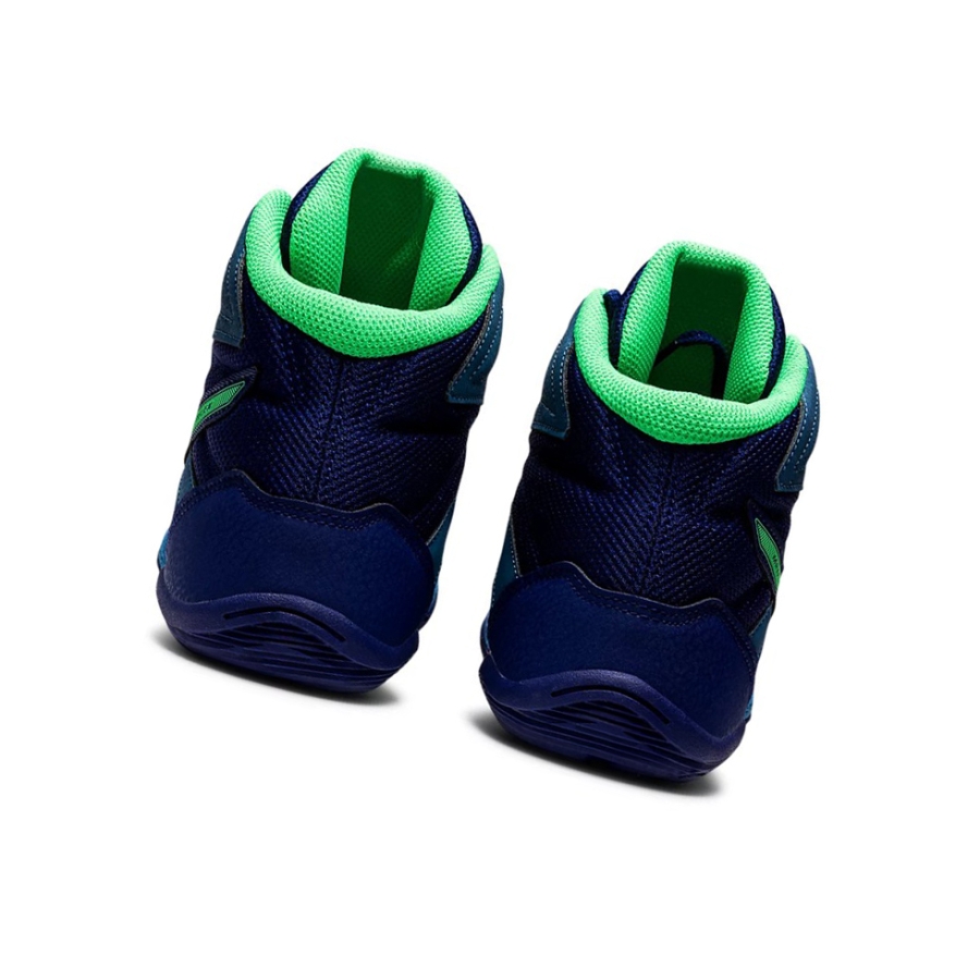 Azure / New Leaf Men's Asics MATFLEX 6 Wrestling Shoes | US38475OR - Asics Outlet Sale