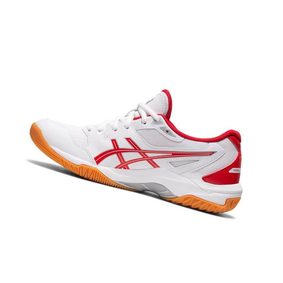White Women's Asics GEL-ROCKET 10 Volleyball Shoes | US94780XU - Asics Outlet Sale