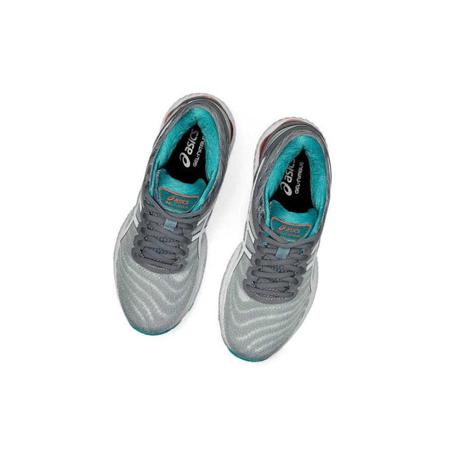 Light Grey Women's Asics GEL-NIMBUS 22 Running Shoes | US64071NB - Asics Outlet Sale