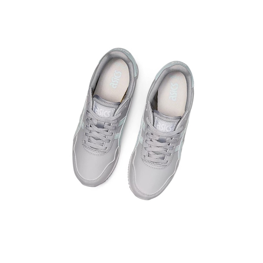 Piedmont Grey / Aqua Angel Women's Asics TIGER RUNNER Sneakers | US89216QJ - Asics Outlet Sale