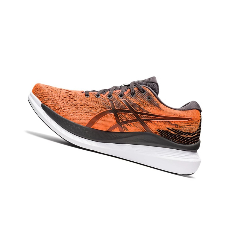 Shocking Orange / Black Men's Asics GlideRide 3 Running Shoes | US36170JD - Asics Outlet Sale
