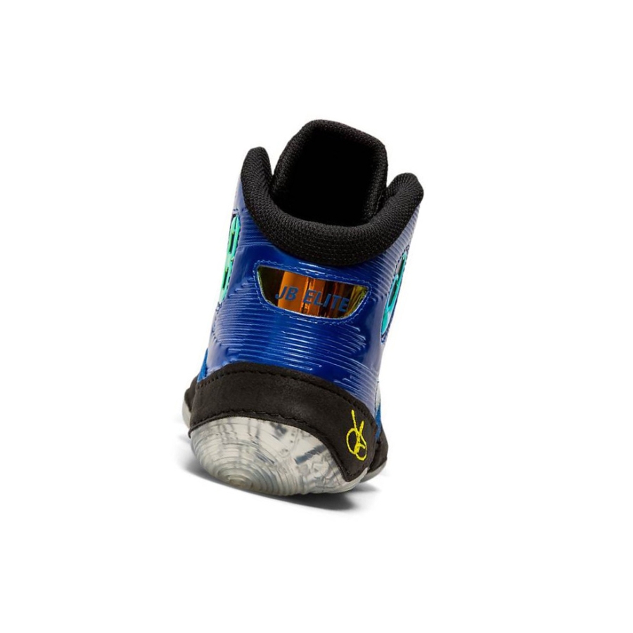 Blue Men's Asics JB ELITE IV Wrestling Shoes | US62507JS - Asics Outlet Sale