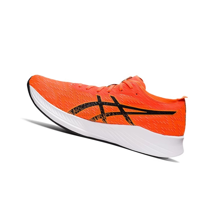 Shocking Orange / Black Men's Asics MAGIC SPEED Running Shoes | US20648FX - Asics Outlet Sale