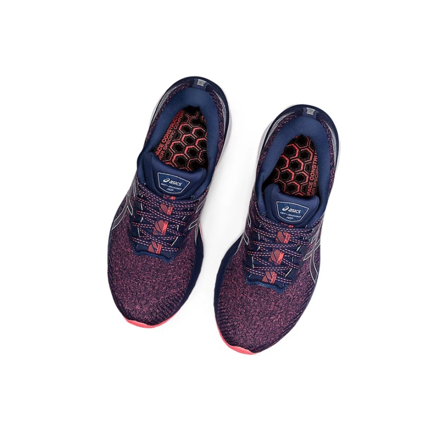 Blazing Coral / Thunder Blue Women's Asics GT-2000 10 Running Shoes | US49206QR - Asics Outlet Sale