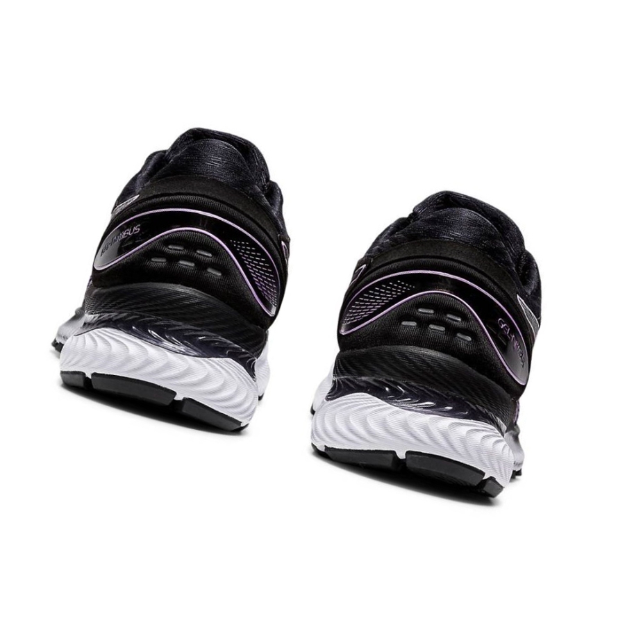 Black Women's Asics GEL-NIMBUS 22 Running Shoes | US85301VO - Asics Outlet Sale