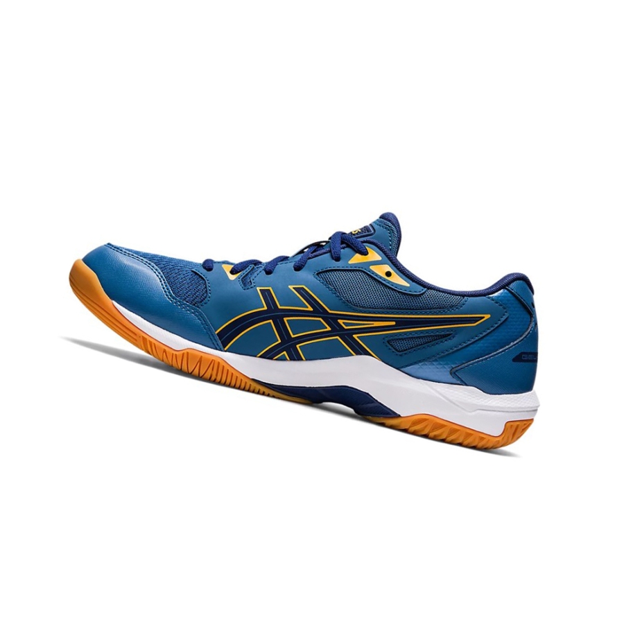 Azure / Deep Ocean Men's Asics GEL-ROCKET 10 Volleyball Shoes | US35196YR - Asics Outlet Sale