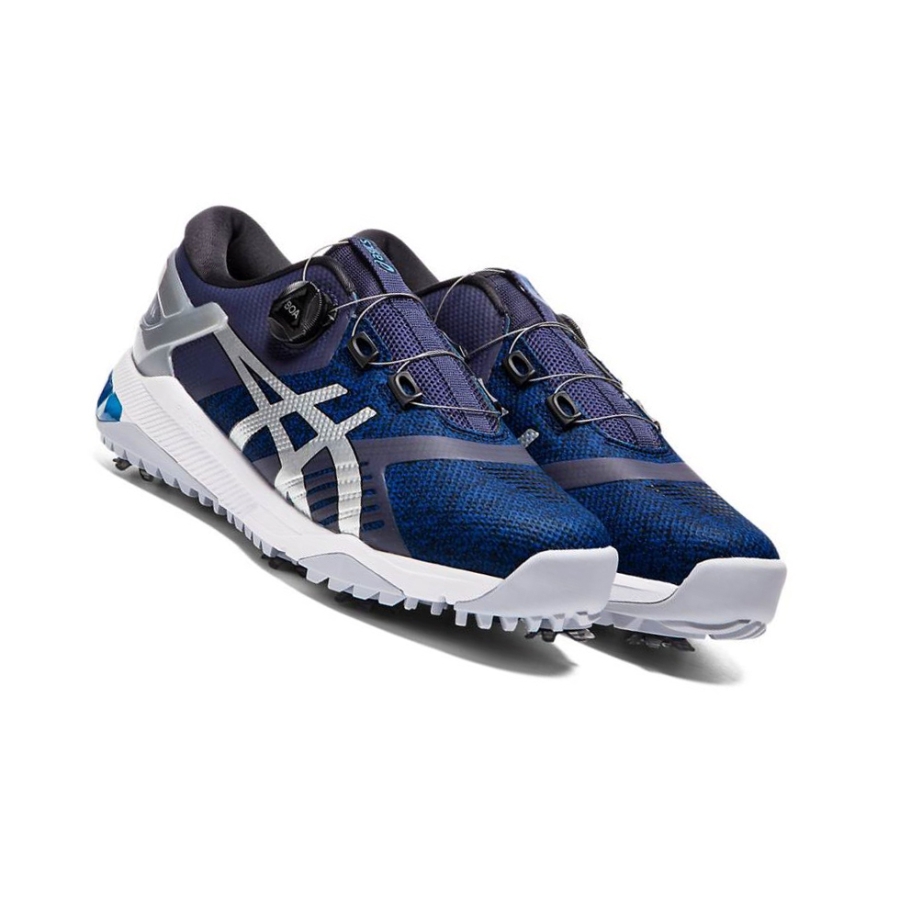 Navy Men's Asics GEL-COURSE Duo BOA Golf Shoes | US34761HI - Asics Outlet Sale