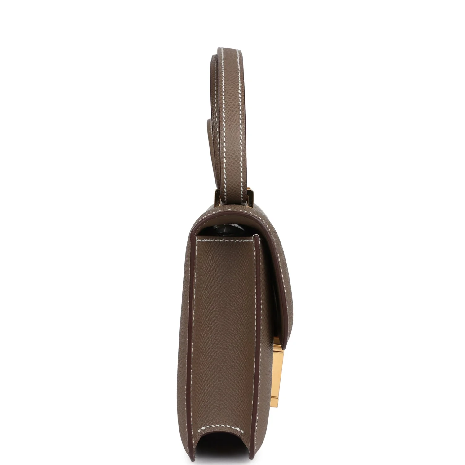 Replicate Hermes Constance Elan Etoupe Epsom Gold Hardware(1:1 replica)