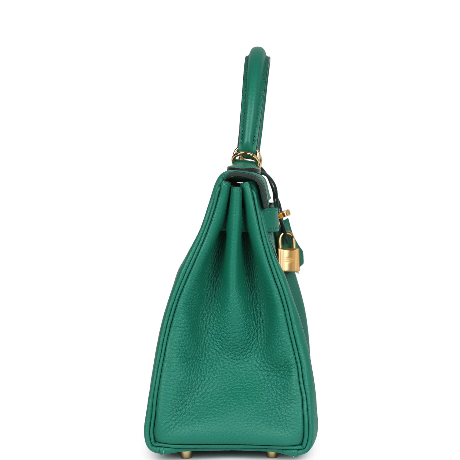 Replicate Hermes Kelly Retourne 28 Vert Vertigo Clemence Gold Hardware(1:1 replica)