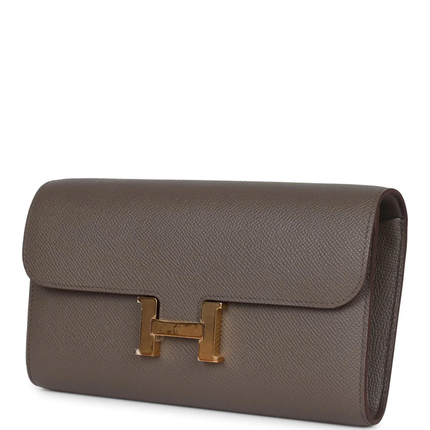 Replicate Hermes Constance Wallet To Go Etain Epsom Gold Hardware(1:1 replica)
