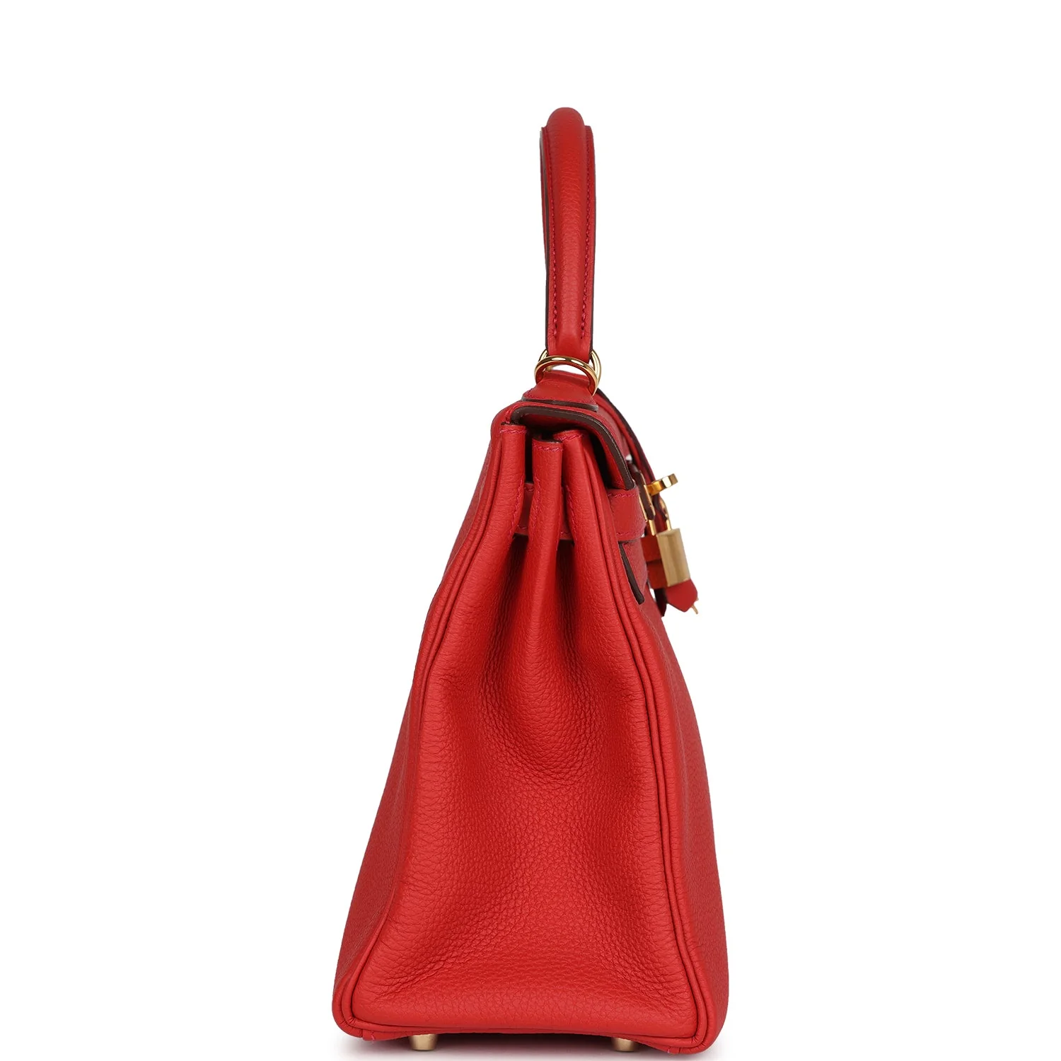 Replicate Hermes Kelly Retourne 28 Geranium Togo Gold Hardware(1:1 replica)