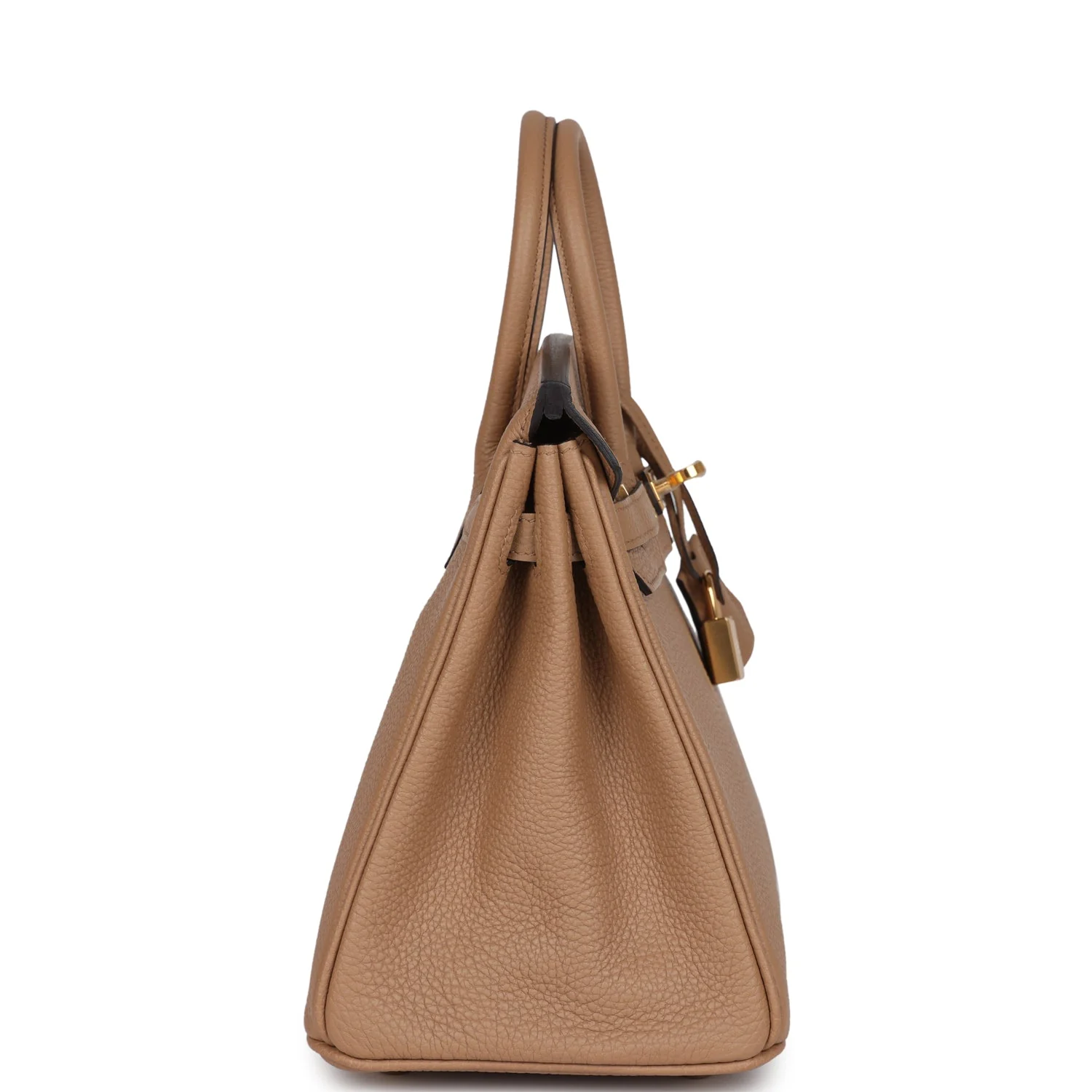 Replicate Hermes Birkin 25 Chai Togo Gold Hardware(1:1 replica)