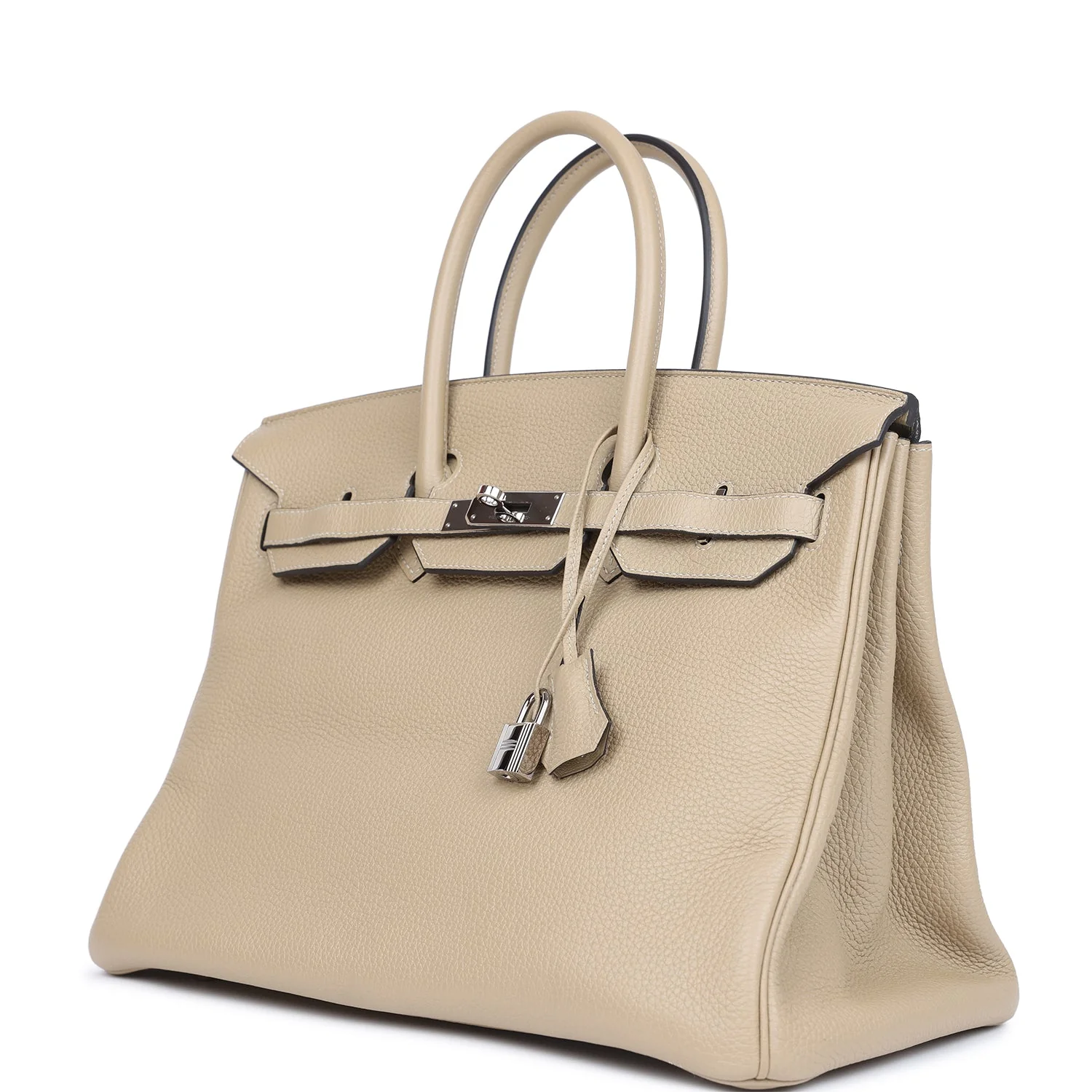 Replicate Hermes Birkin 35 Trench Togo Palladium Hardware(1:1 replica)