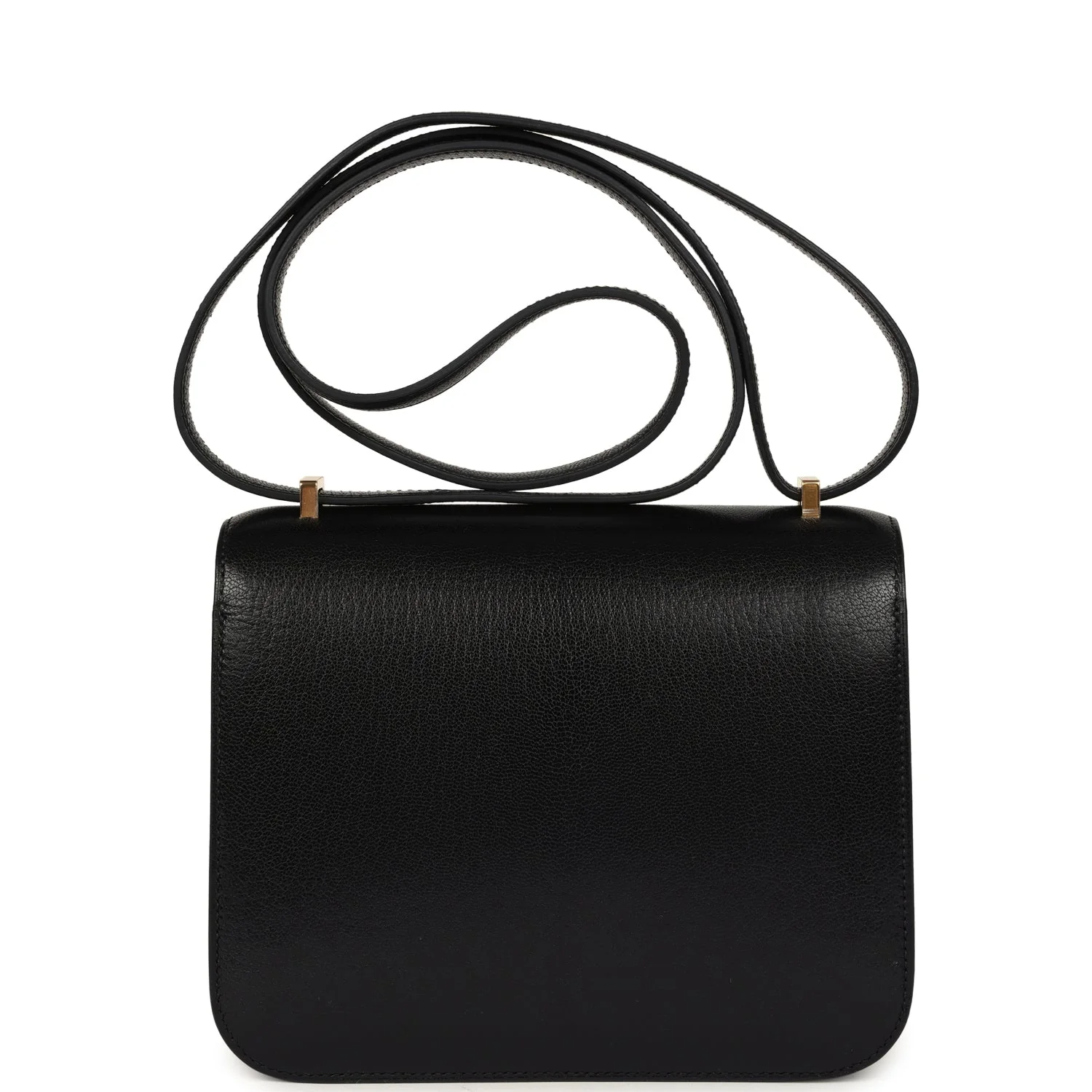 Replicate Hermes Constance 18 Black Chevre Chamkila Gold Hardware(1:1 replica)