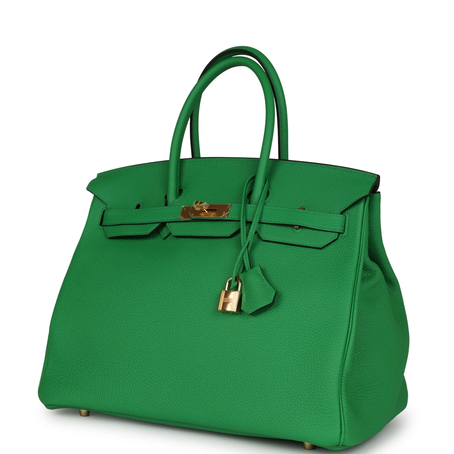 Replicate Hermes Birkin 35 Bambou Togo Gold Hardware(1:1 replica)