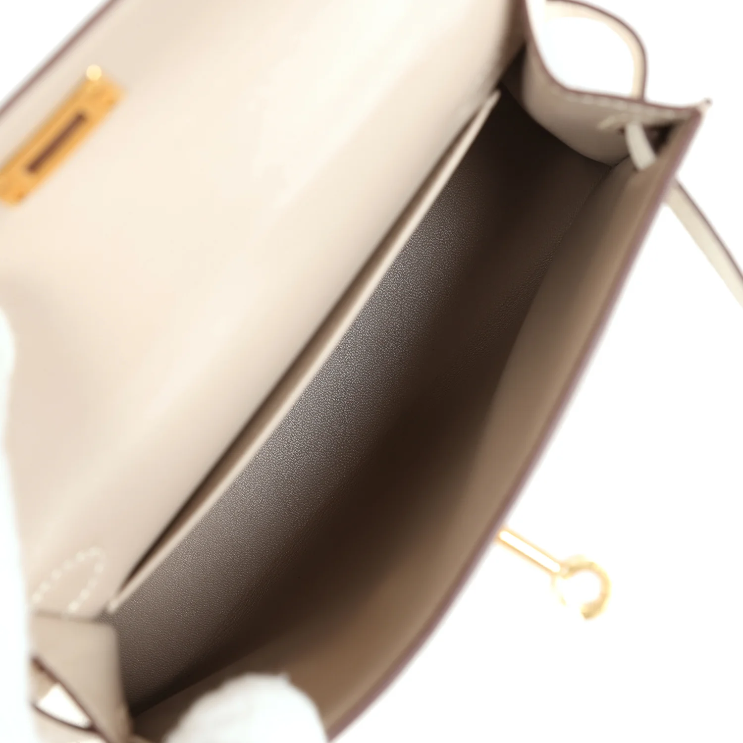 Replicate Hermes Special Order (HSS) Kelly 20 Gris Tourterelle and Nata Chevre Gold Hardware(1:1 replica)
