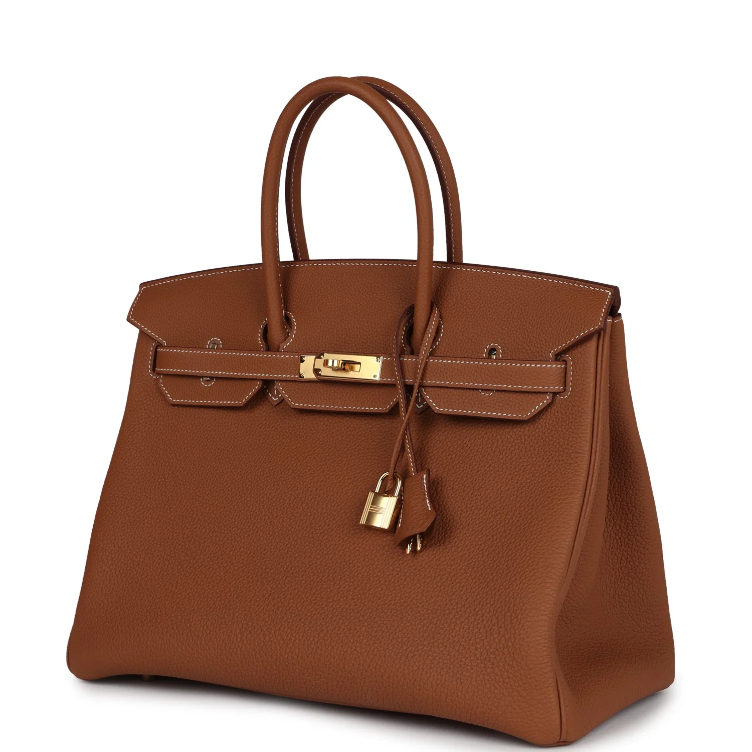 Replicate Hermes Birkin 35 Gold Togo Gold Hardware(1:1 replica)