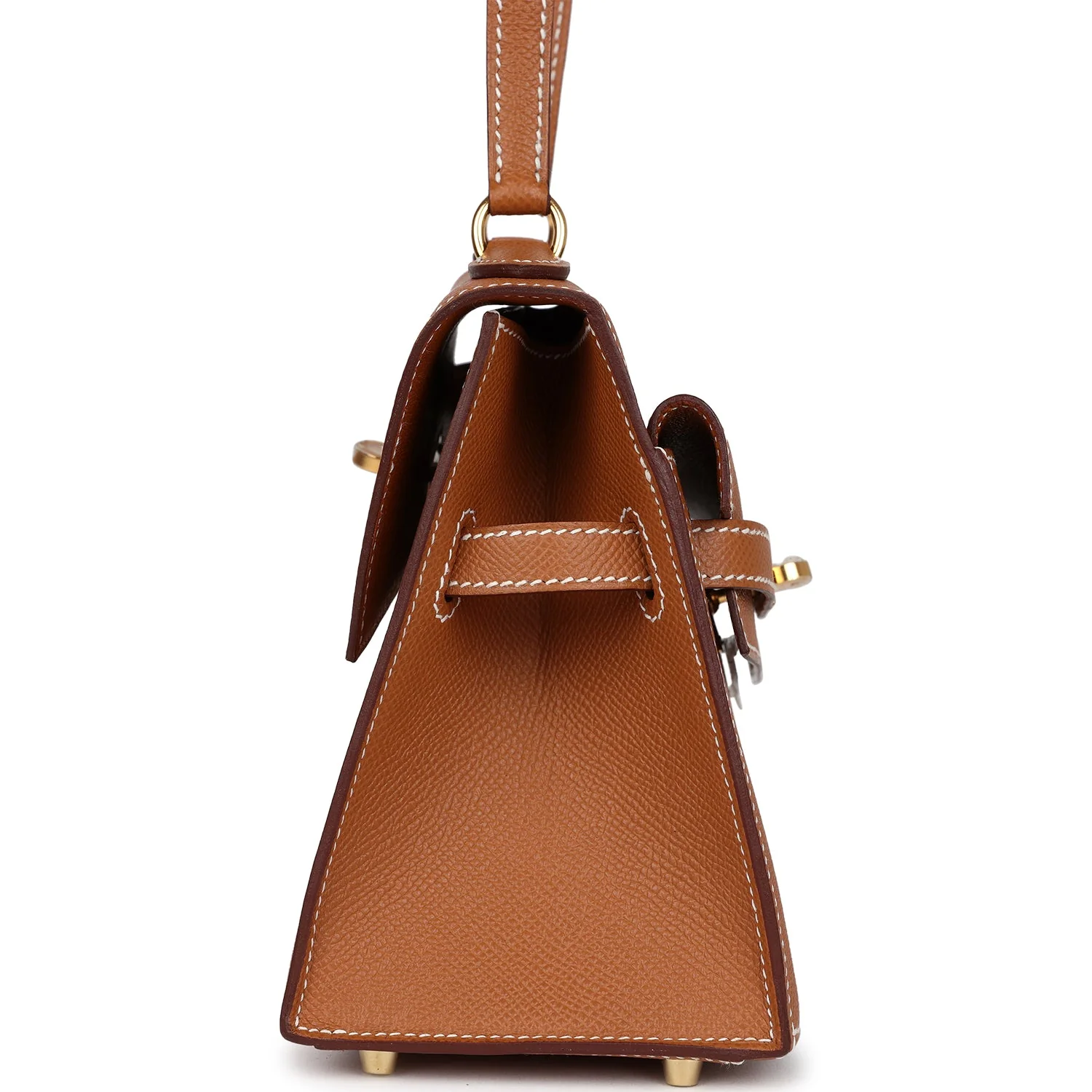 Replicate Hermes Kelly Sellier en Desordre 20 Gold Epsom Gold Hardware(1:1 replica)