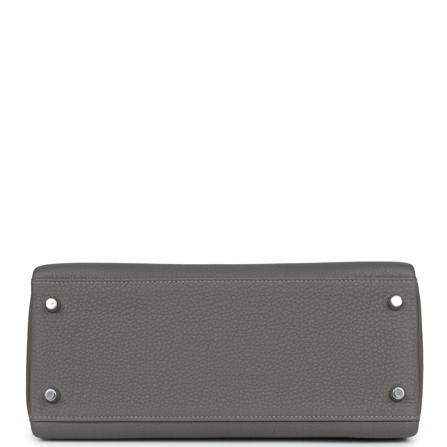 Replicate Hermes Kelly Retourne 28 Gris Meyer Togo Palladium Hardware(1:1 replica)