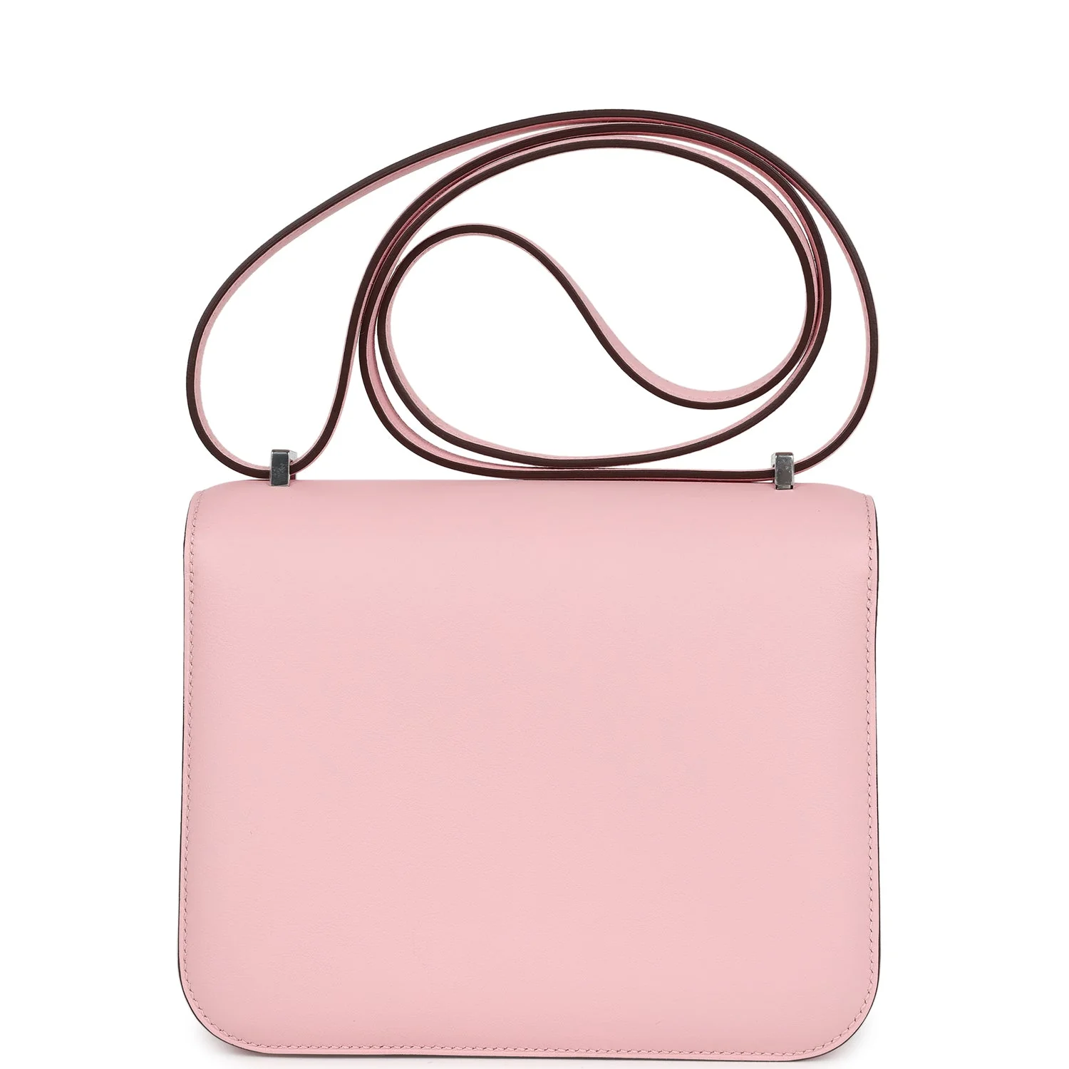 Replicate Hermes Constance 18 Rose Sakura Swift Palladium Hardware(1:1 replica)